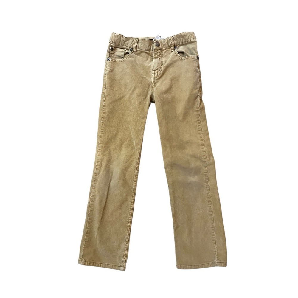 Quiksilver Youth Boys Tan Corduroy Pants Size XL - 24 x 22 - Straight Leg Casual